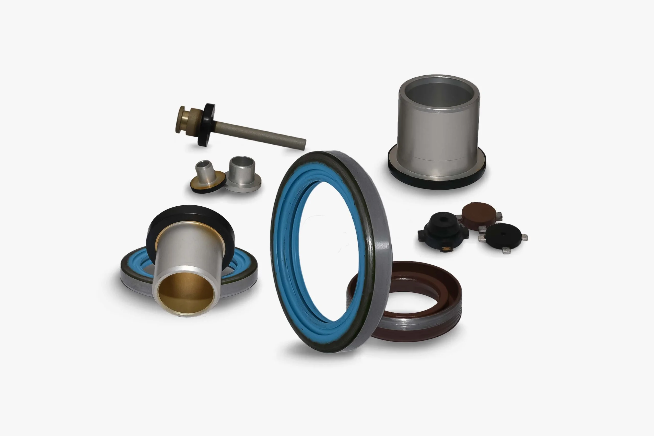 Rubber and metal parts image
